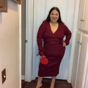 Knit Plus Size Dress